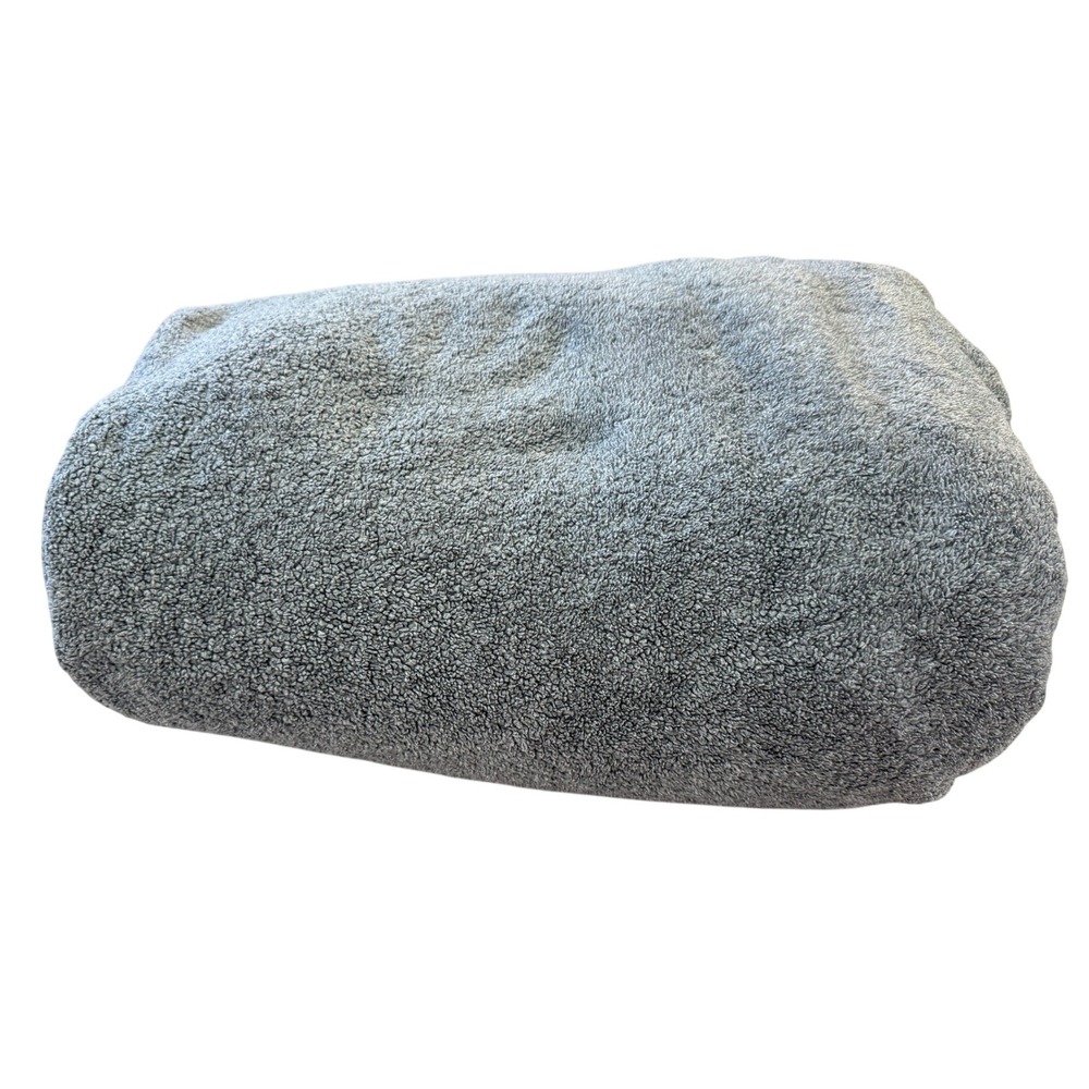 Kirkland Signature Gray Plush King Blanket 100% Polyester Fleece 1600820